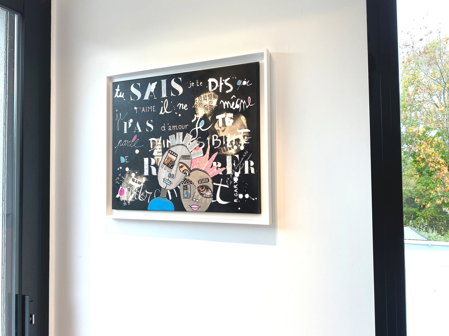 Respire avec Moi - 55 x 46 cm