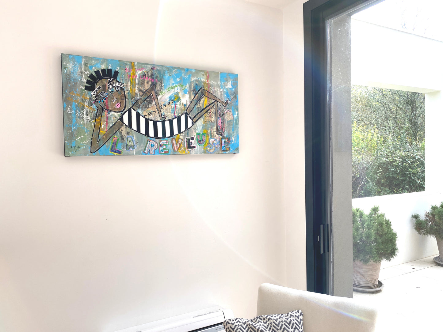 La Rêveuse - 100 x 50 cm