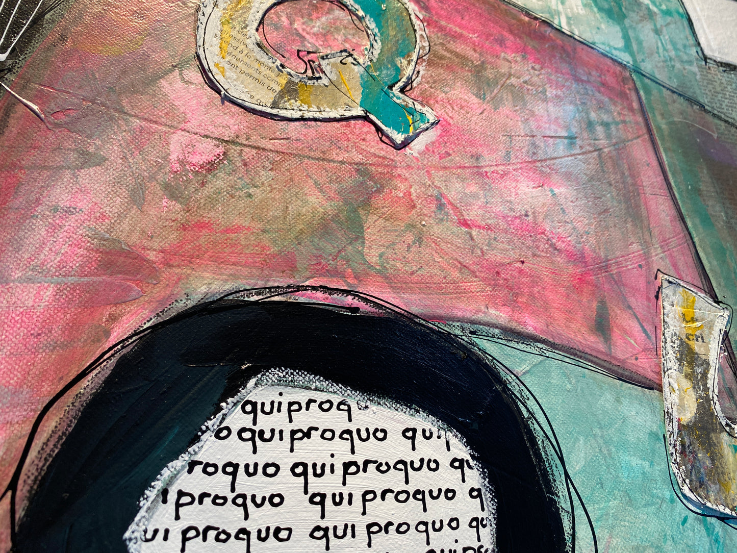 Quiproquo - 130 x 97 cm