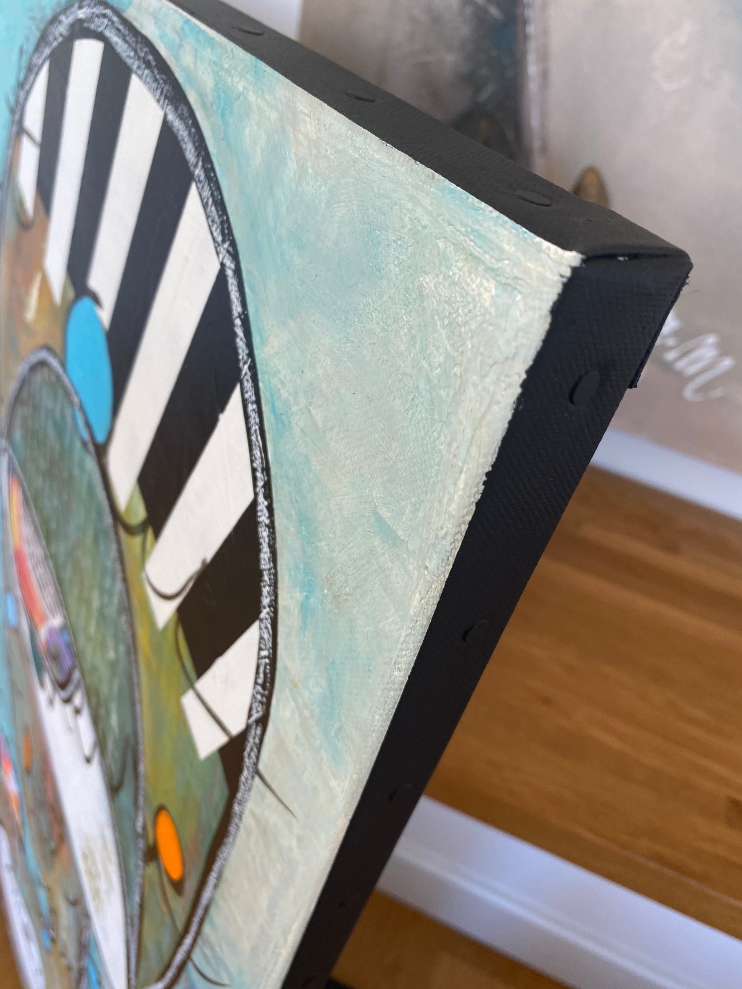 Le Frôlement du Bonheur - 116 x 81 cm
