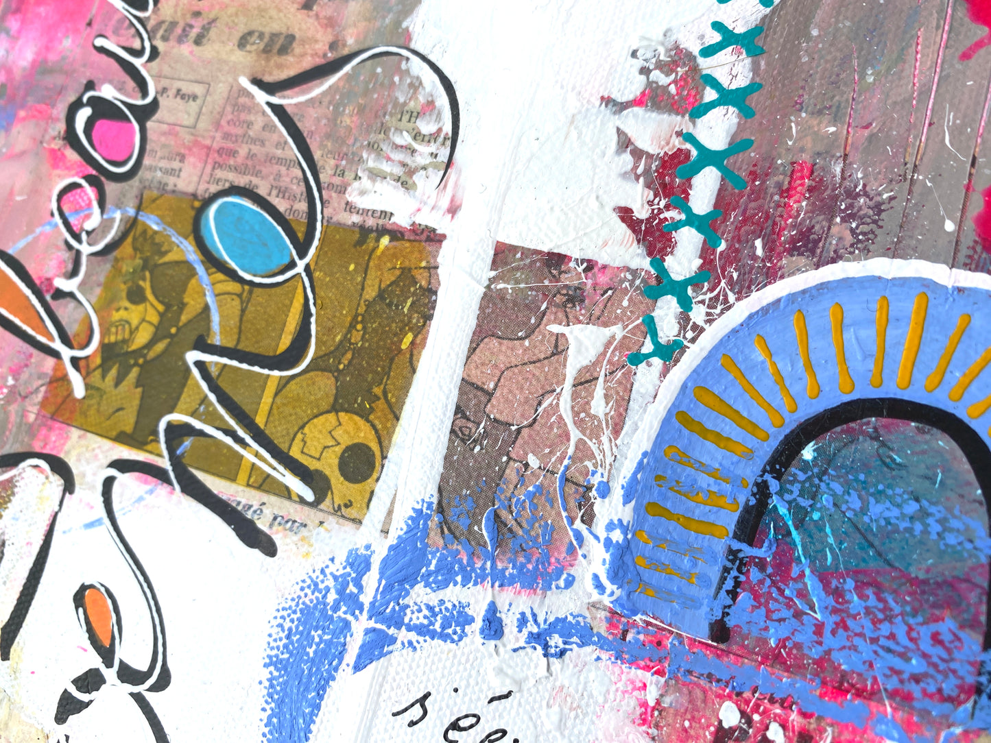 Genoux Ecorchés - 30 x 30 cm