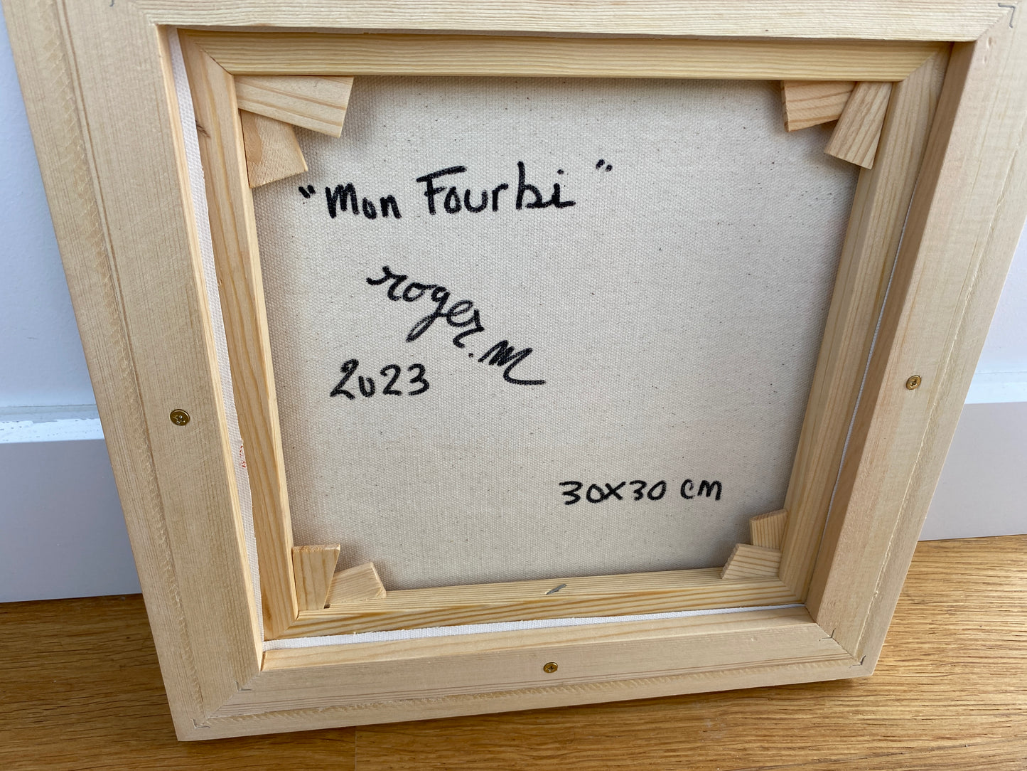 Mon Fourbi - 30 x 30 cm -