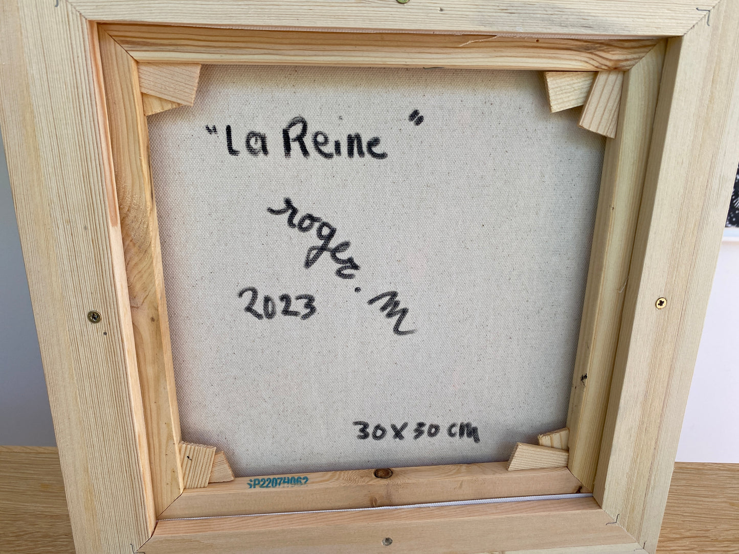 La Reine - 30 x 30 cm -