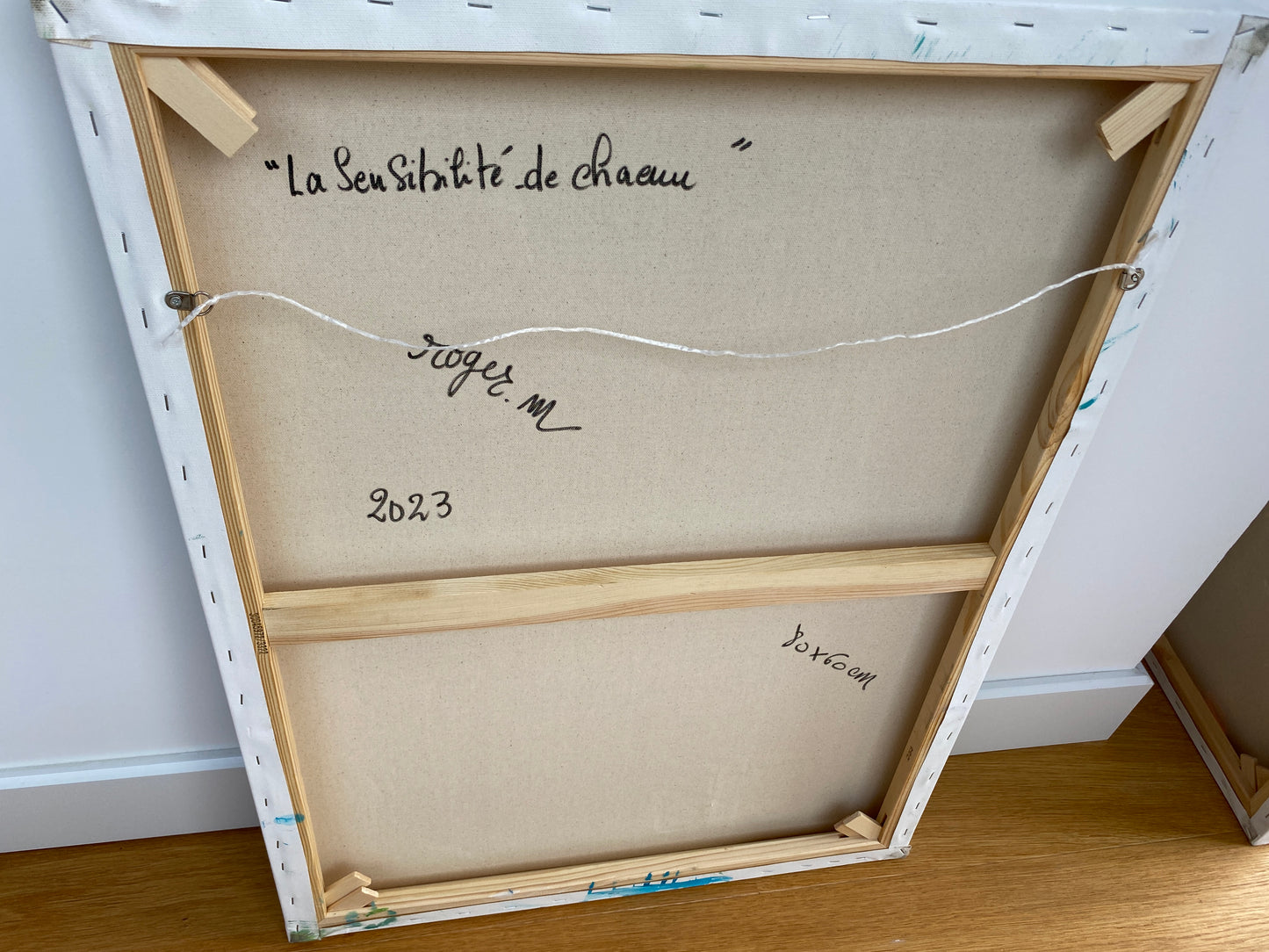 The Sensitivity of Each Individual - 80 x 60 cm -