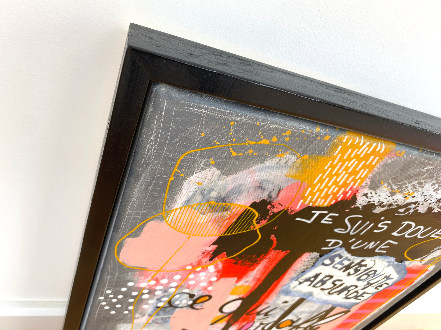 Une Sensibilité Absurde - 50 x 40 cm