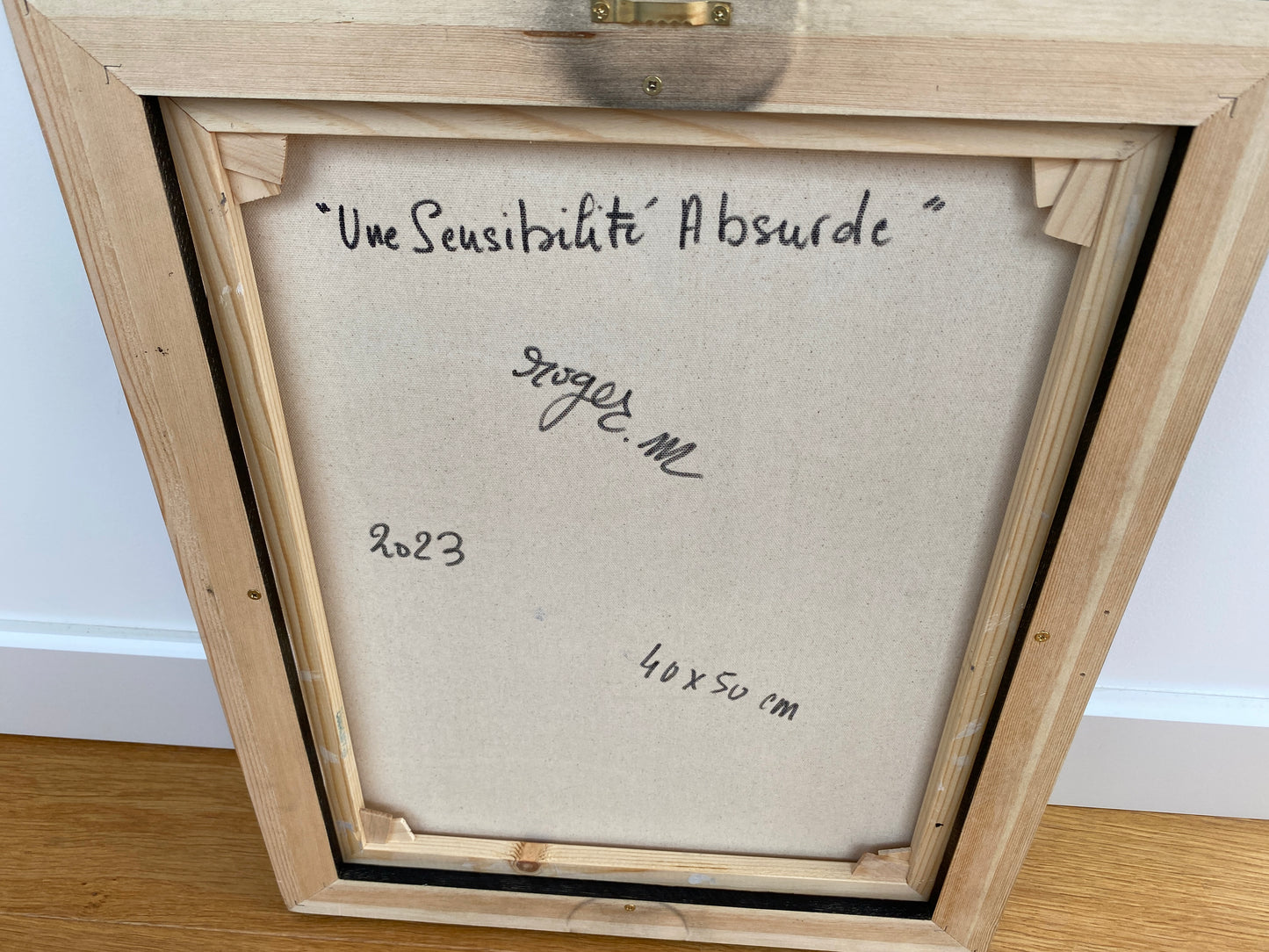 Une Sensibilité Absurde - 50 x 40 cm