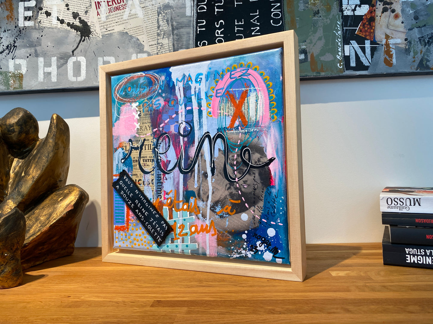 La Reine - 30 x 30 cm -