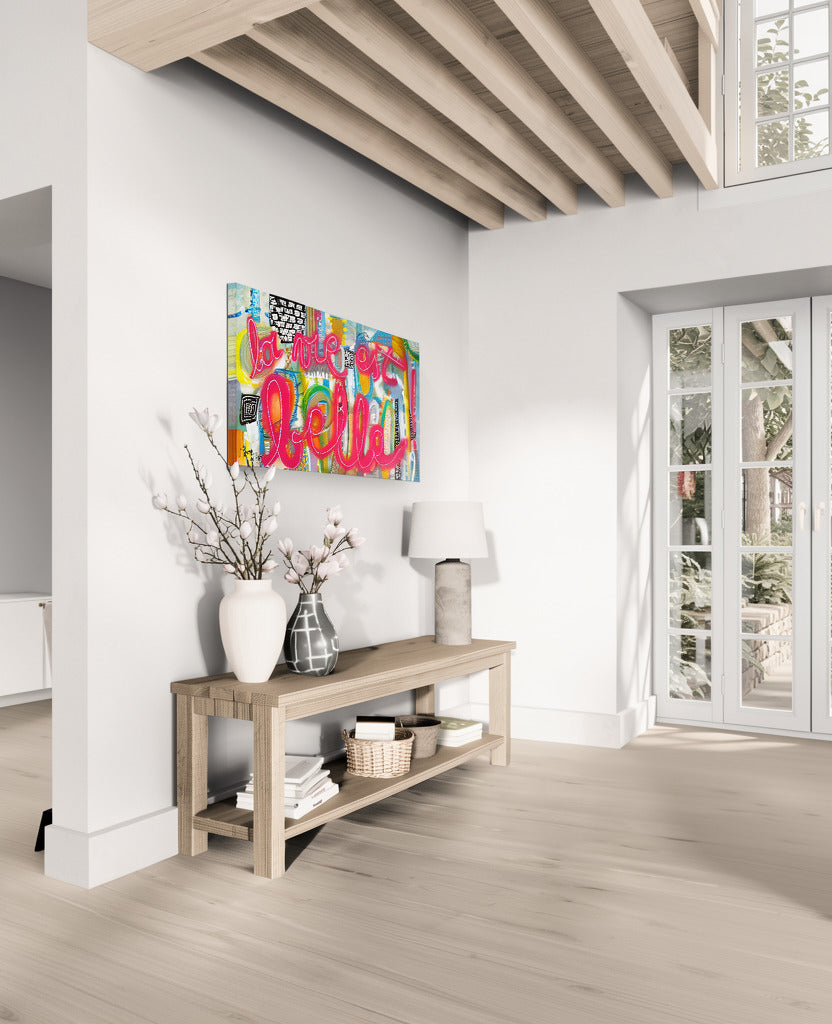 La Vie est Belle -100 x 50 cm