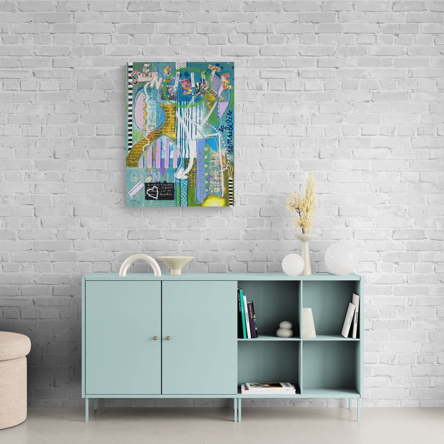 The Sensitivity of Each Individual - 80 x 60 cm -