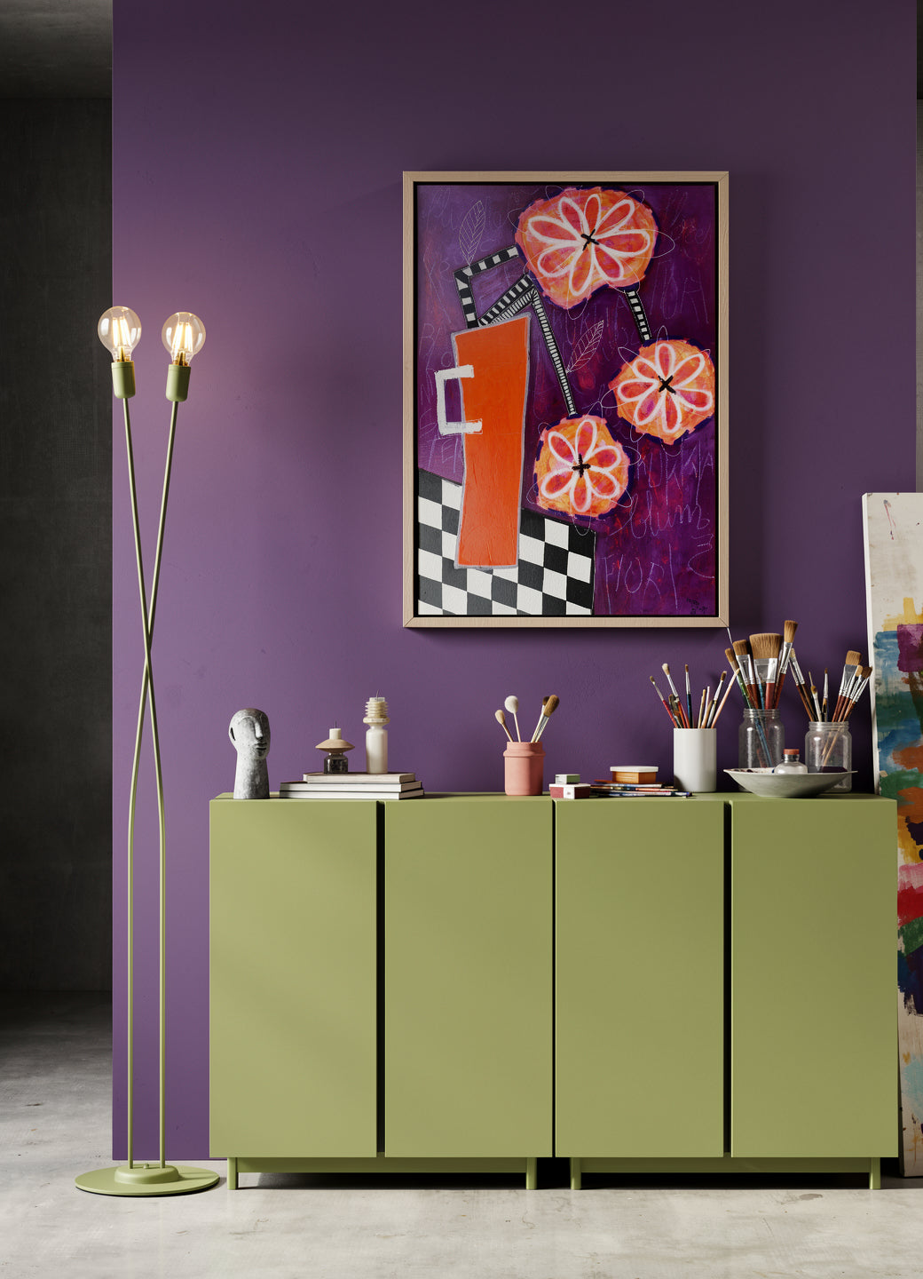 Flower Stories - 70 x 50 cm