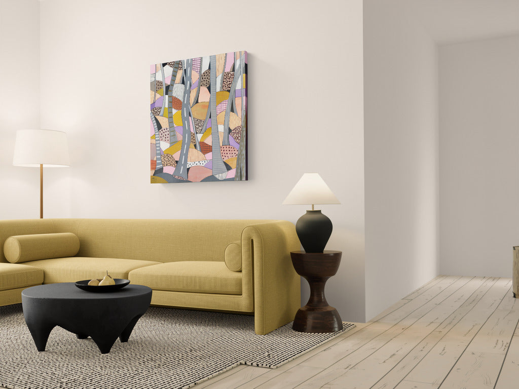 Fragments of Undergrowth - 80 x 80 cm