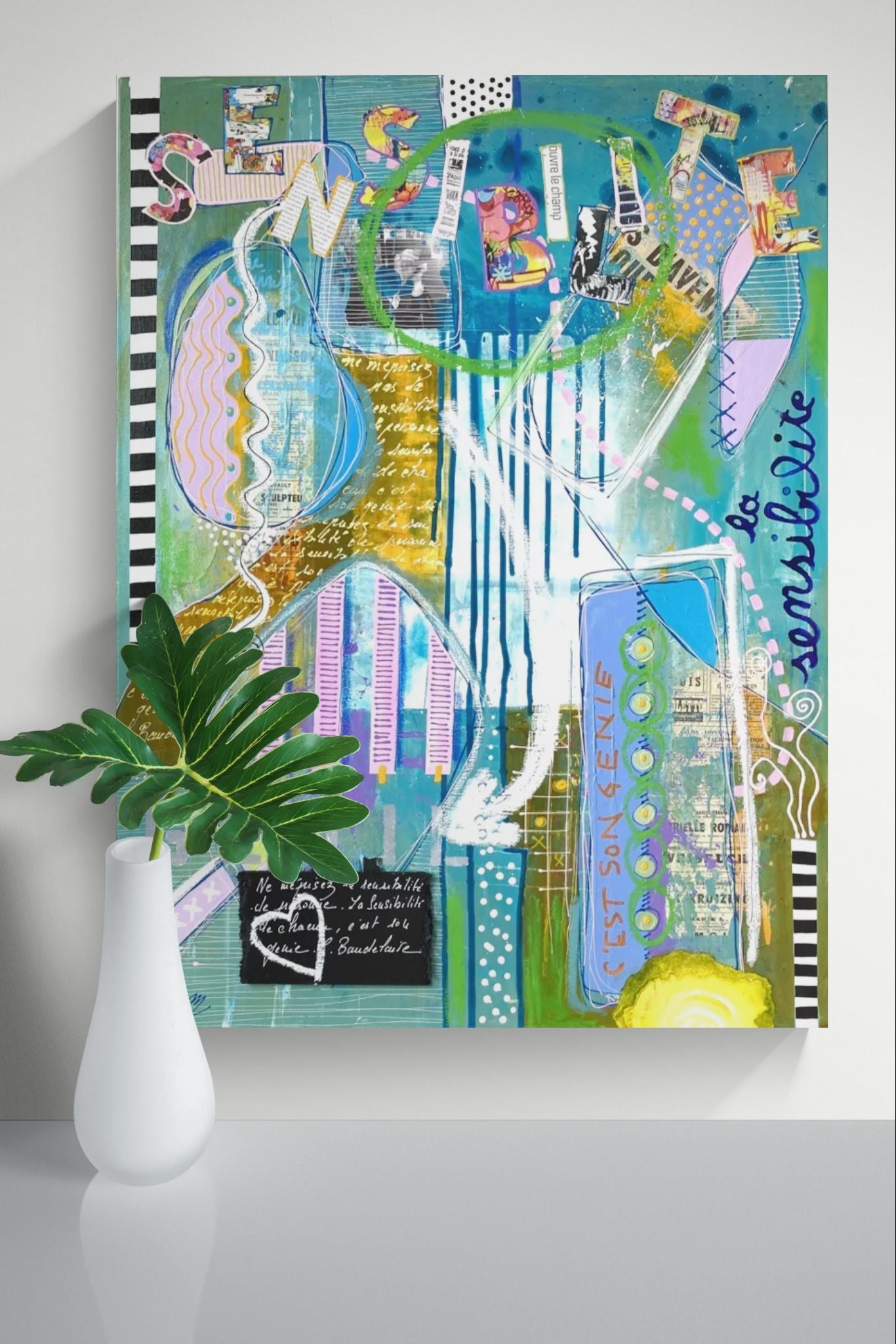 The Sensitivity of Each Individual - 80 x 60 cm -