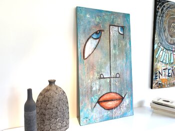 Poésie 4 - 90 x 50 cm