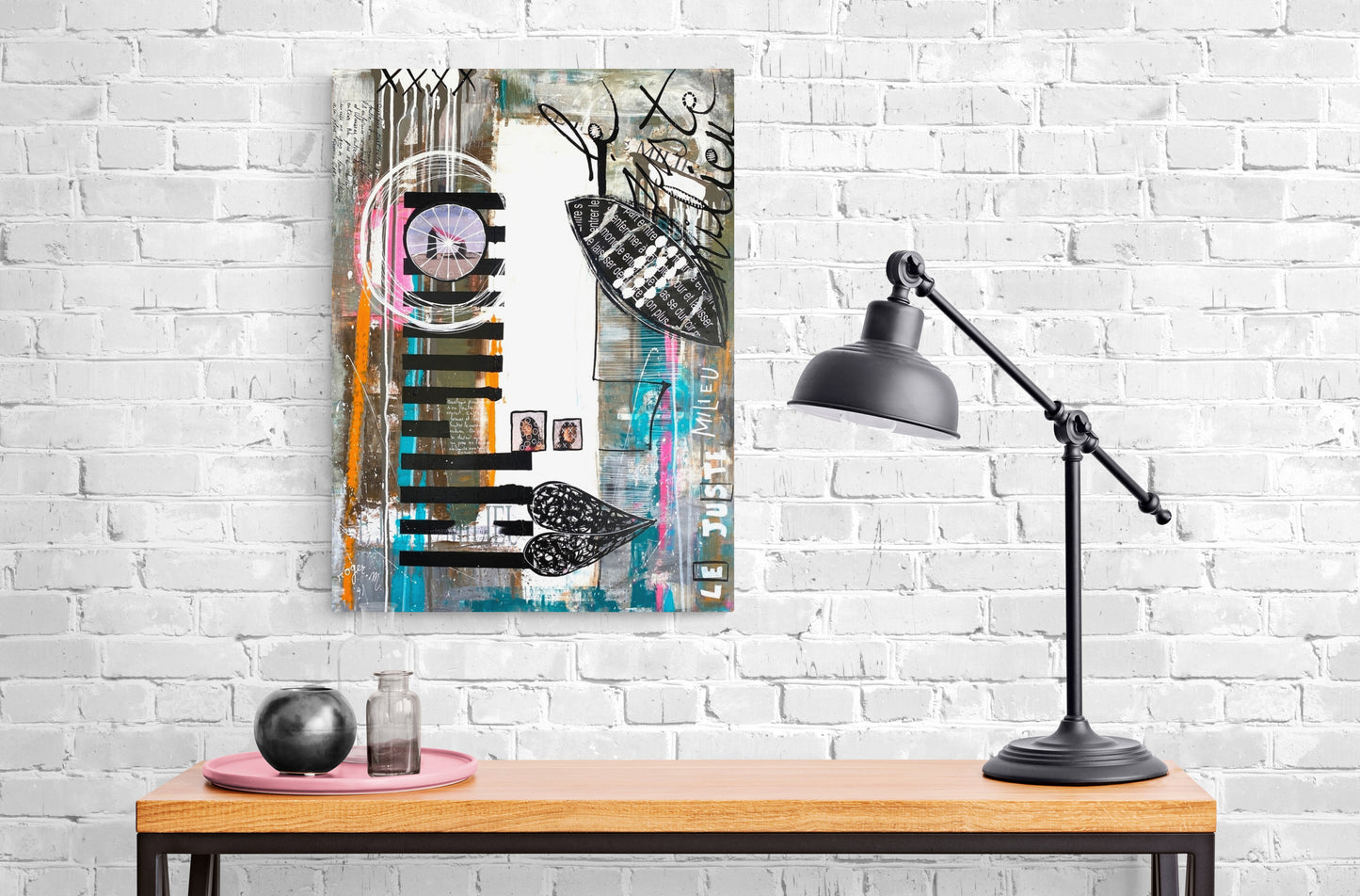 Le Juste Milieu - 80 x 60 cm