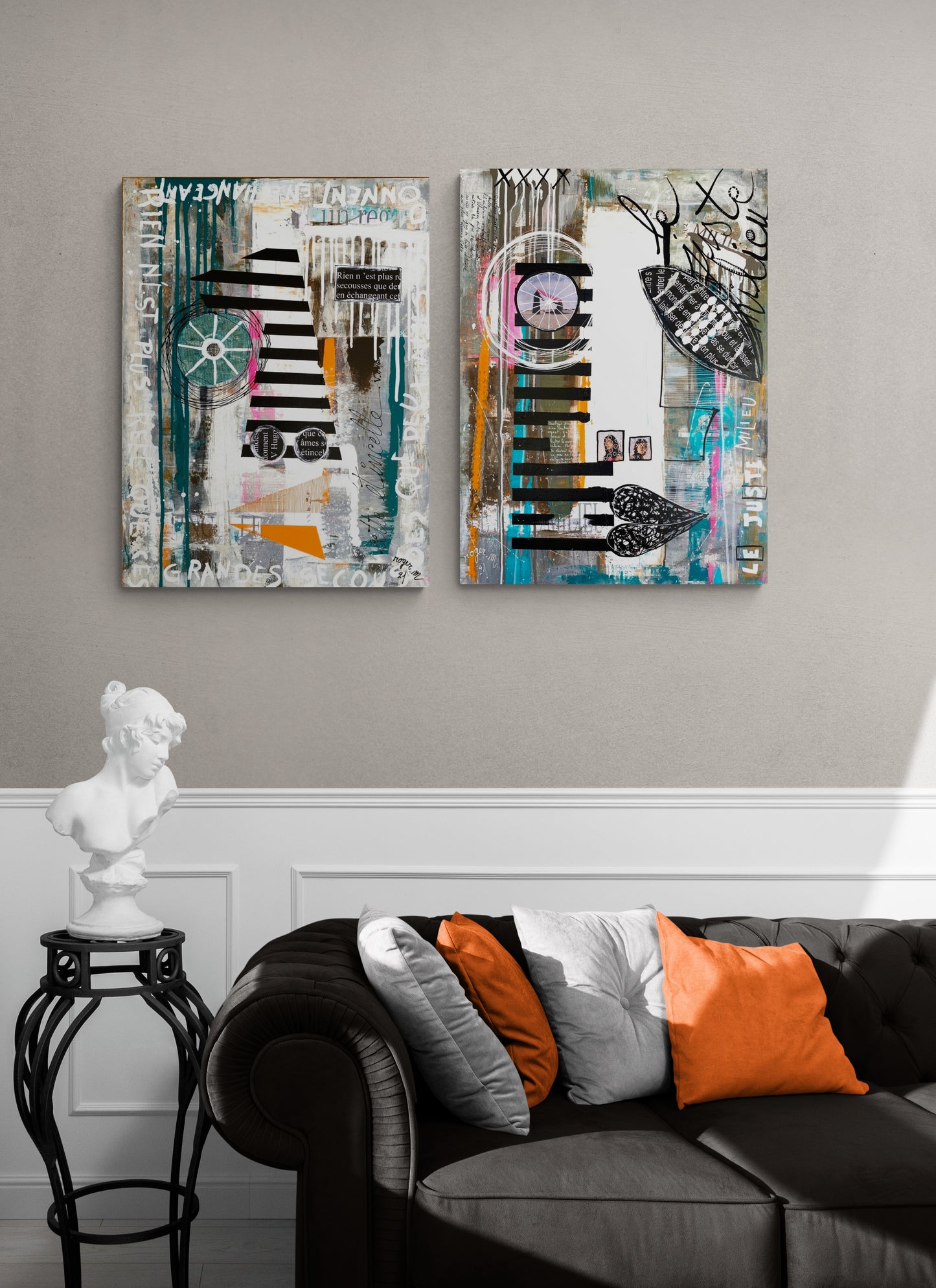L'Etincelle - 80 x 60 cm