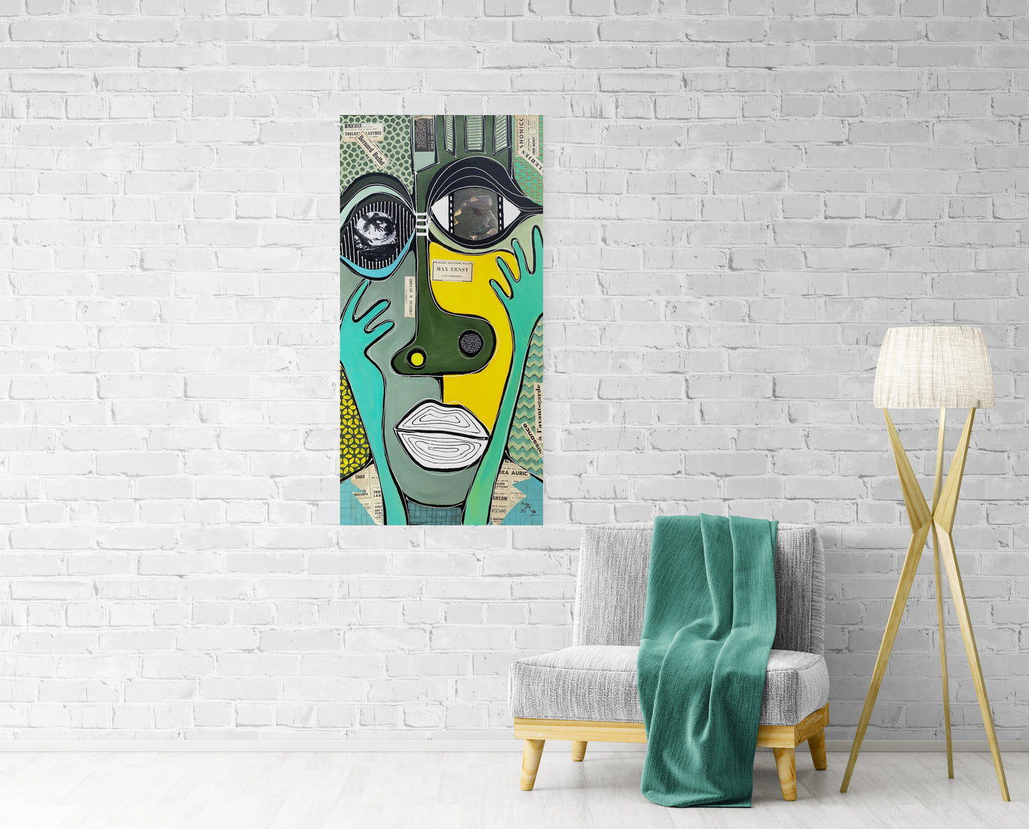 Le Double 5 - 100 x 50 cm -