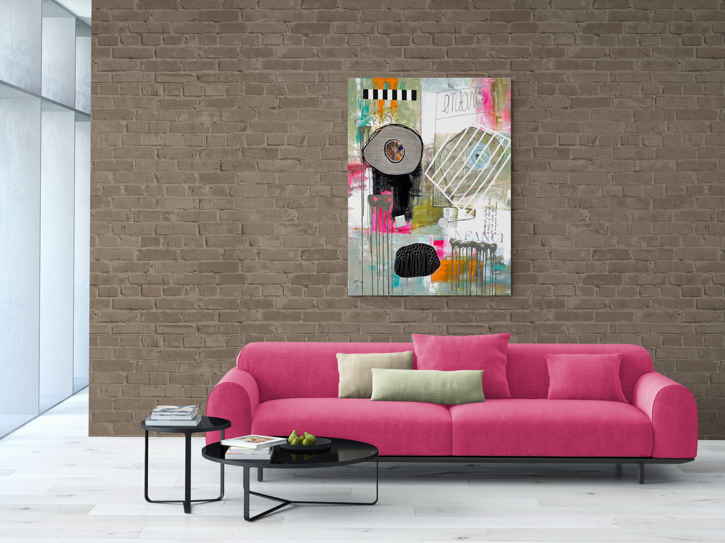 Enfance - 116 x 89 cm
